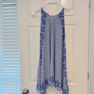 Max Studio halter swing top tunic size S